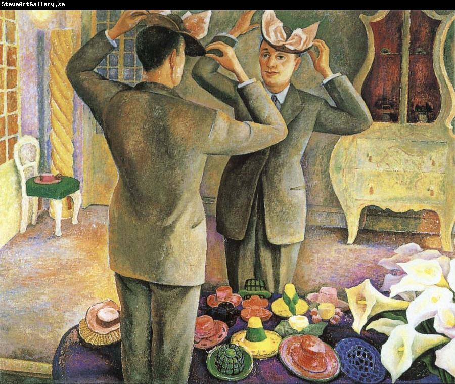 Diego Rivera Hat seller